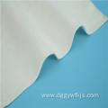 Flame retardant cotton needle punched non-woven fabric white